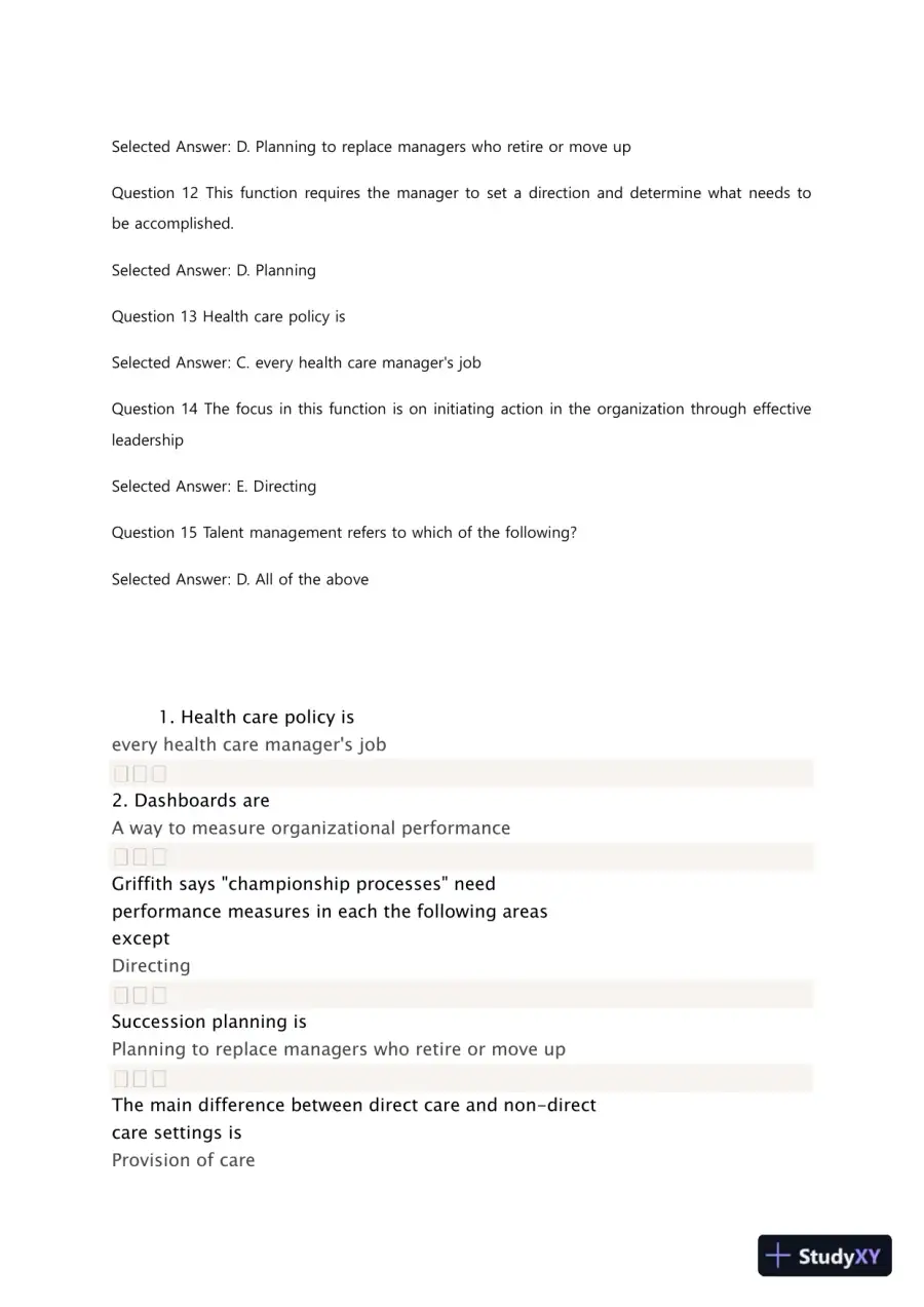 Liberty University BUSI 311 Quiz 1 Complete Solutions Correct Answers Key, page 4