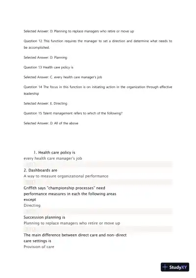 Liberty University BUSI 311 Quiz 1 Complete Solutions Correct Answers Key - Page 4 preview image