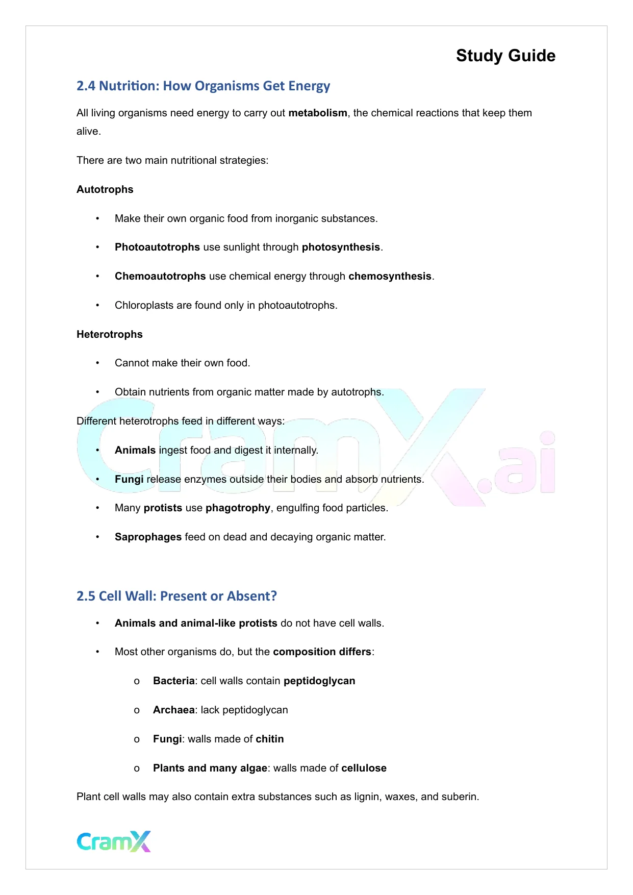 Plant Biology - Systematics - Page 5 preview image