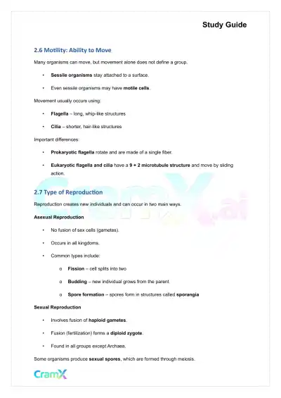 Plant Biology - Systematics - Page 6 preview image