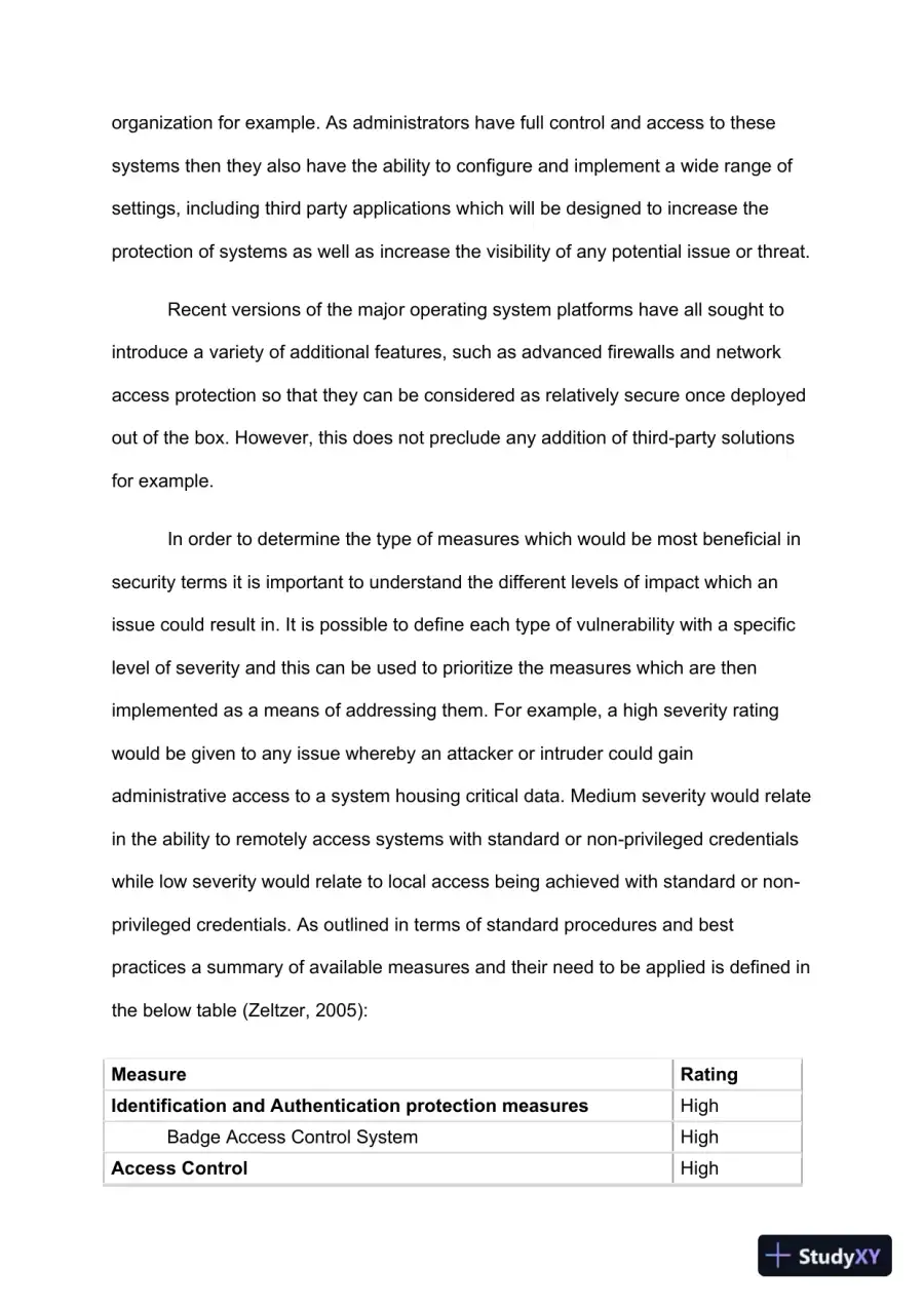 Protection of Operating Systems, page 4