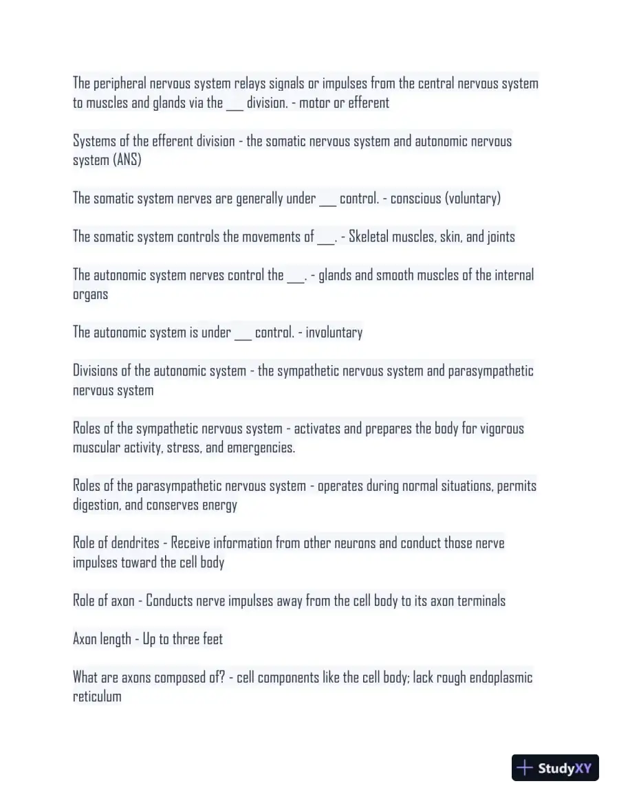 2024 BIOD 152 - Portage Learning Anatomy and Physiology Module 1-7 Exam With Answers (139 Solved Questions), page 4
