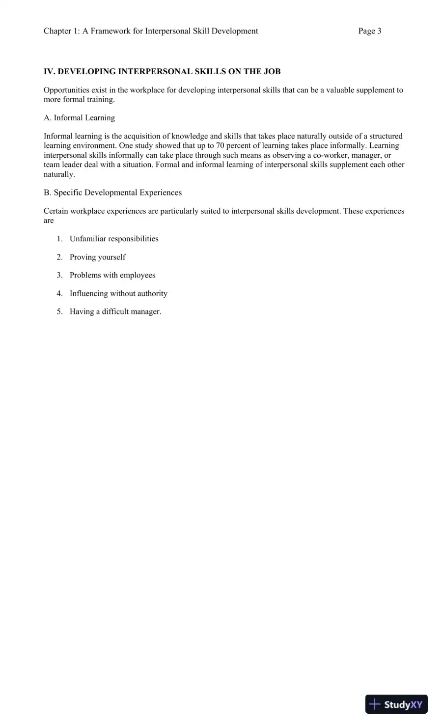 Solution Manual for Human Relations: Interpersonal, Job-Oriented Skills, Fourth Canadian Edition, page 4