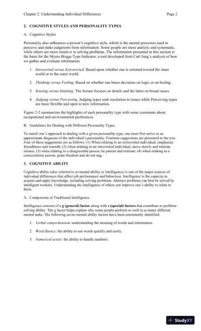 Solution Manual for Human Relations: Interpersonal, Job-Oriented Skills, Fourth Canadian Edition - Page 9 preview image