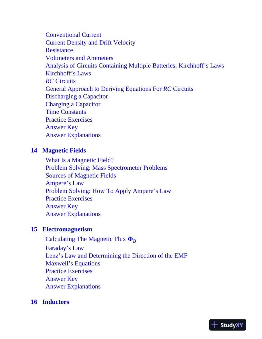 AP Physics C Premium, 2024: 4 Practice Tests + Comprehensive Review (2024), page 13