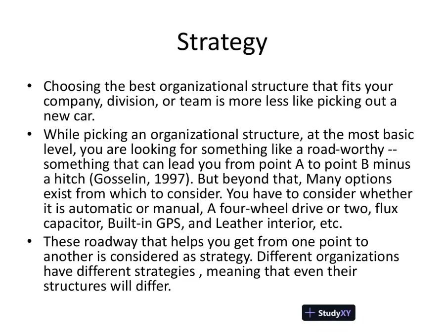 Why Organizational Structures Differ, page 3