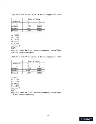 Test Bank for Operations Management: Sustainability and Supply Chain Management, 13th Edition - Page 14 preview image