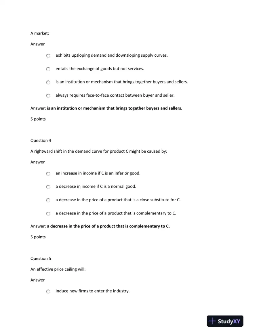 Microeconomic Principles: Understanding Market Dynamics and Price Mechanisms, page 3