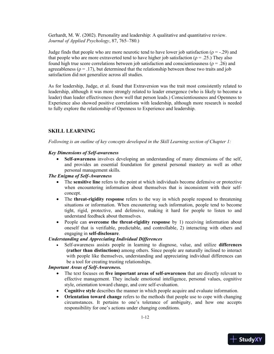 Lecture Notes for Developing Management Skills, 10th Edition, page 19