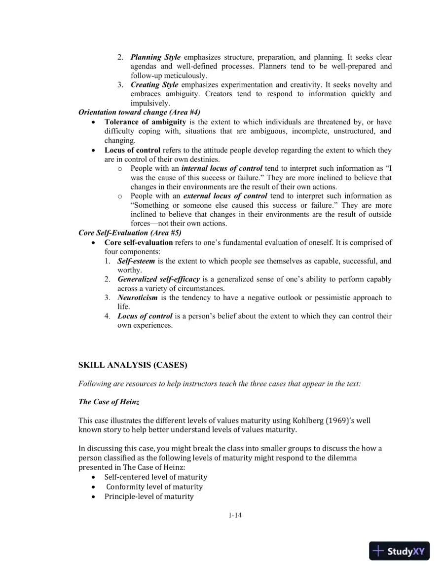 Lecture Notes for Developing Management Skills, 10th Edition, page 21