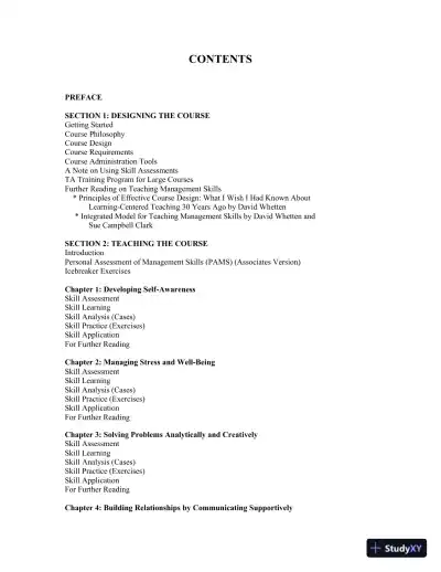 Lecture Notes for Developing Management Skills, 10th Edition - Page 3 preview image