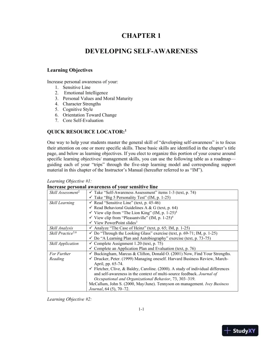 Lecture Notes for Developing Management Skills, 10th Edition, page 8