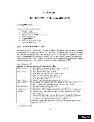 Lecture Notes for Developing Management Skills, 10th Edition - Page 8 preview image