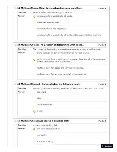 Microeconomics, 3rd Edition Test Bank - Page 19 preview image