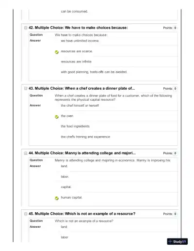 Microeconomics, 3rd Edition Test Bank - Page 20 preview image