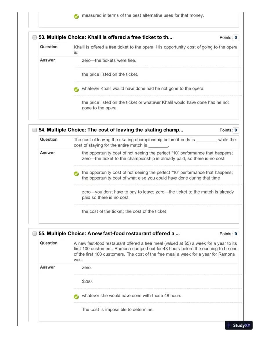 Microeconomics, 3rd Edition Test Bank, page 23