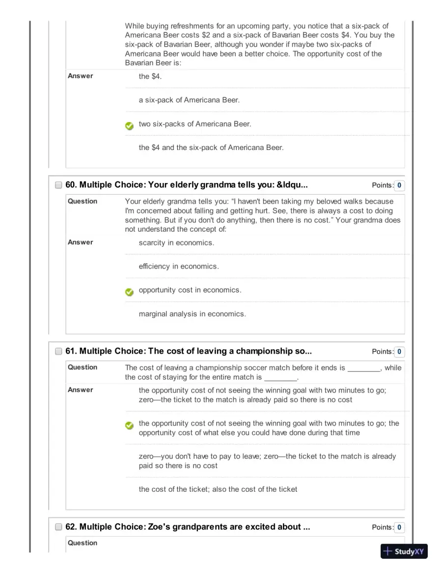 Microeconomics, 3rd Edition Test Bank, page 25