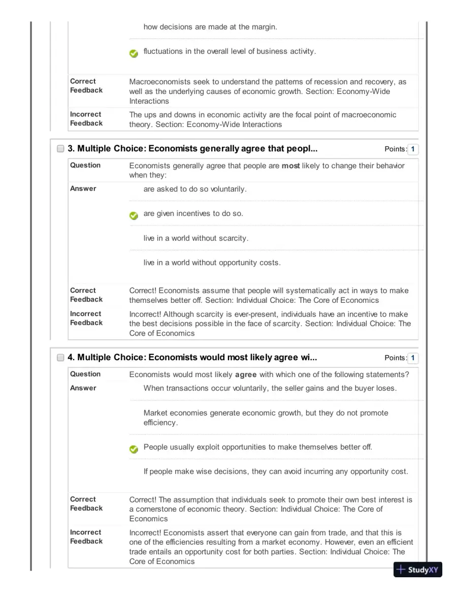 Microeconomics, 3rd Edition Test Bank, page 3