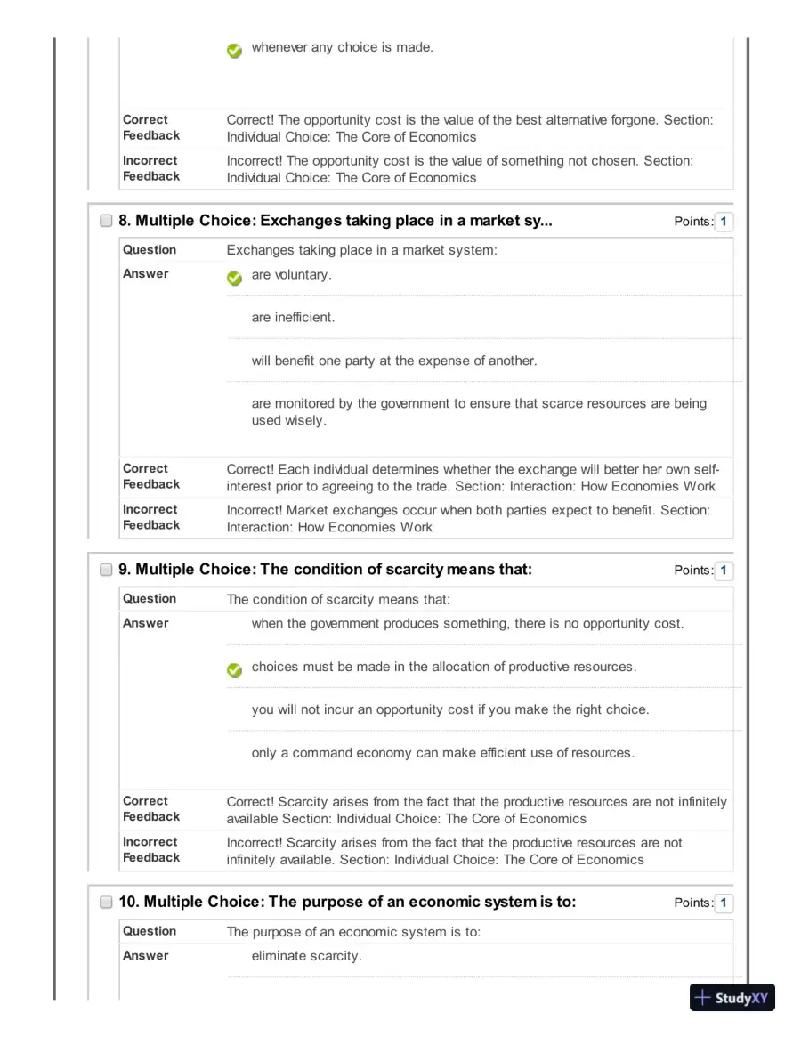 Microeconomics, 3rd Edition Test Bank, page 5
