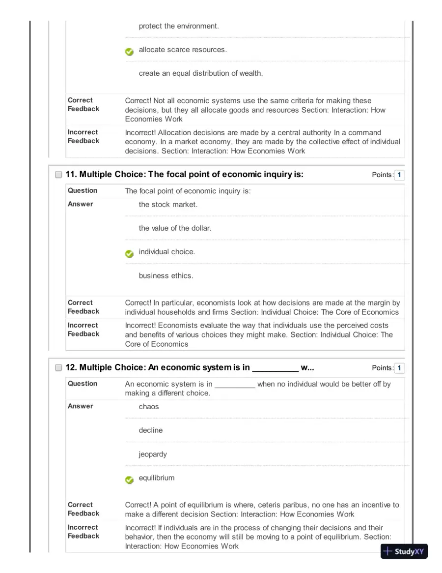 Microeconomics, 3rd Edition Test Bank, page 6
