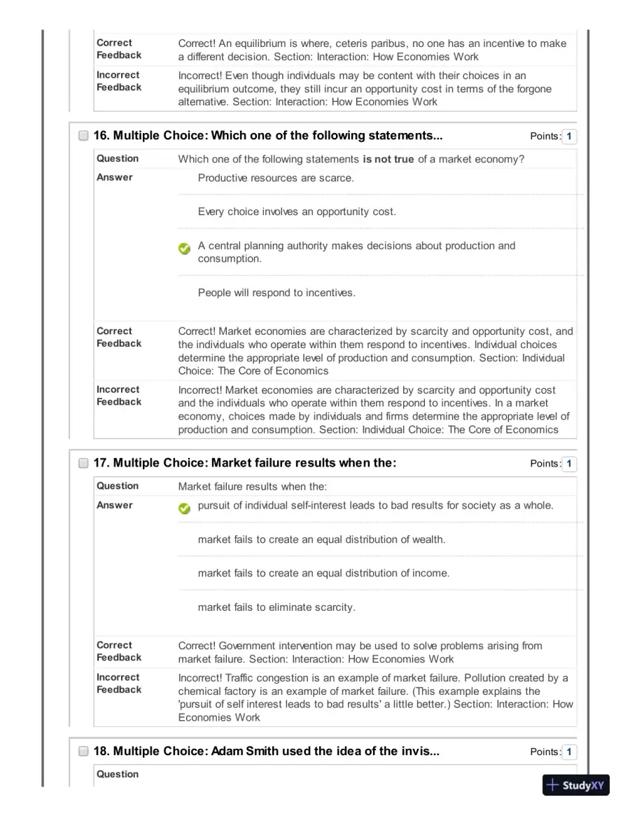 Microeconomics, 3rd Edition Test Bank, page 8