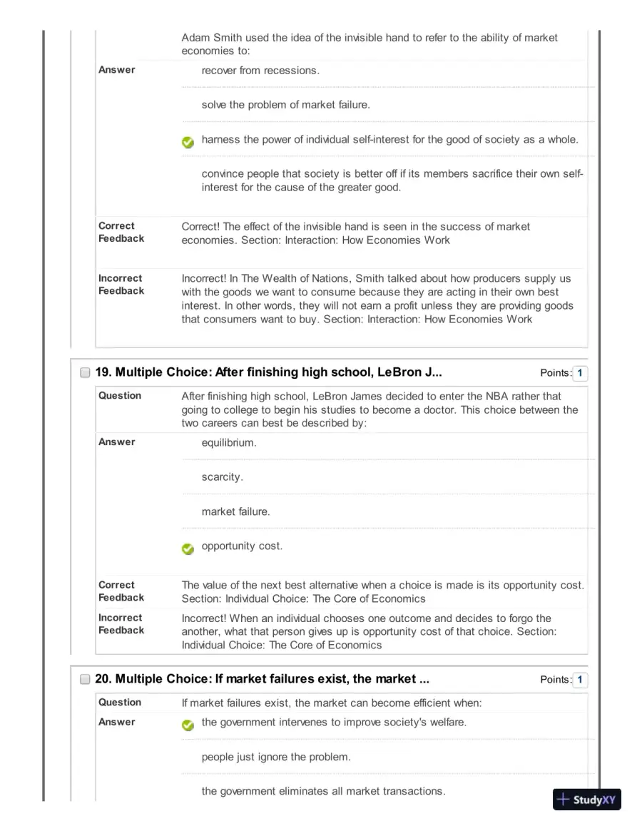 Microeconomics, 3rd Edition Test Bank, page 9