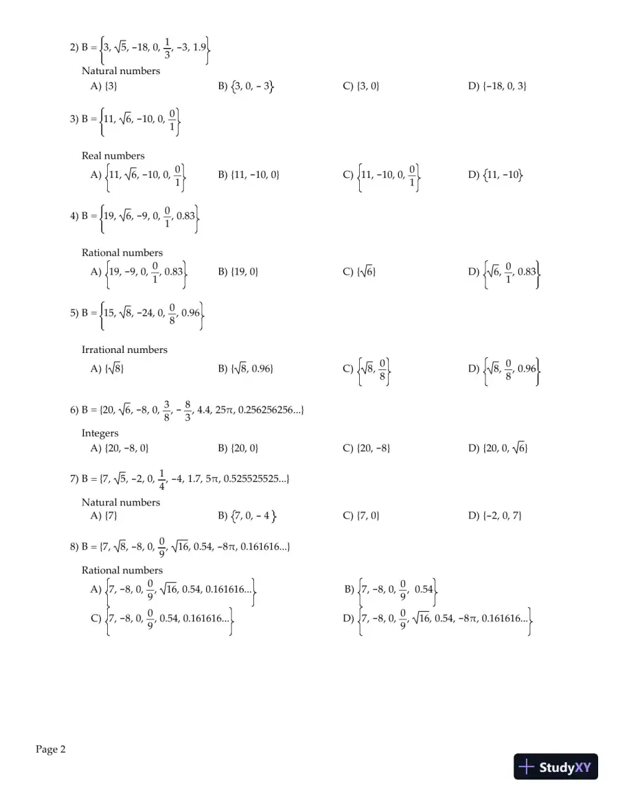 Test Bank for College Algebra Enhanced with Graphing Utilities , 7th Edition, page 4