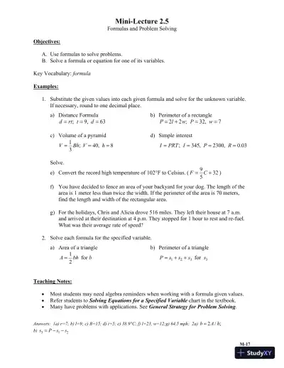 Solution Manual for Introductory Algebra, 6th Edition - Page 16 preview image