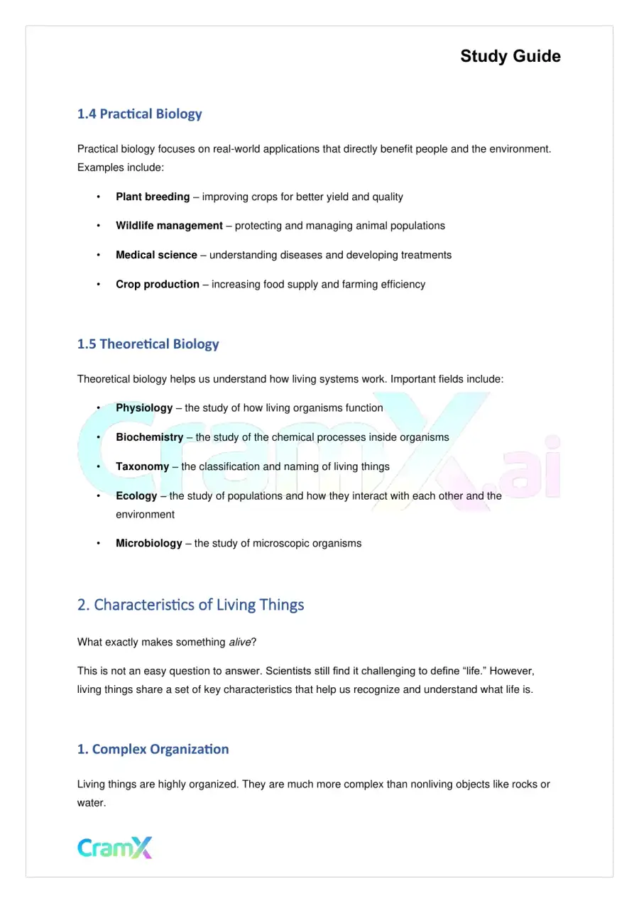 Biology - The Science of Biology, page 2