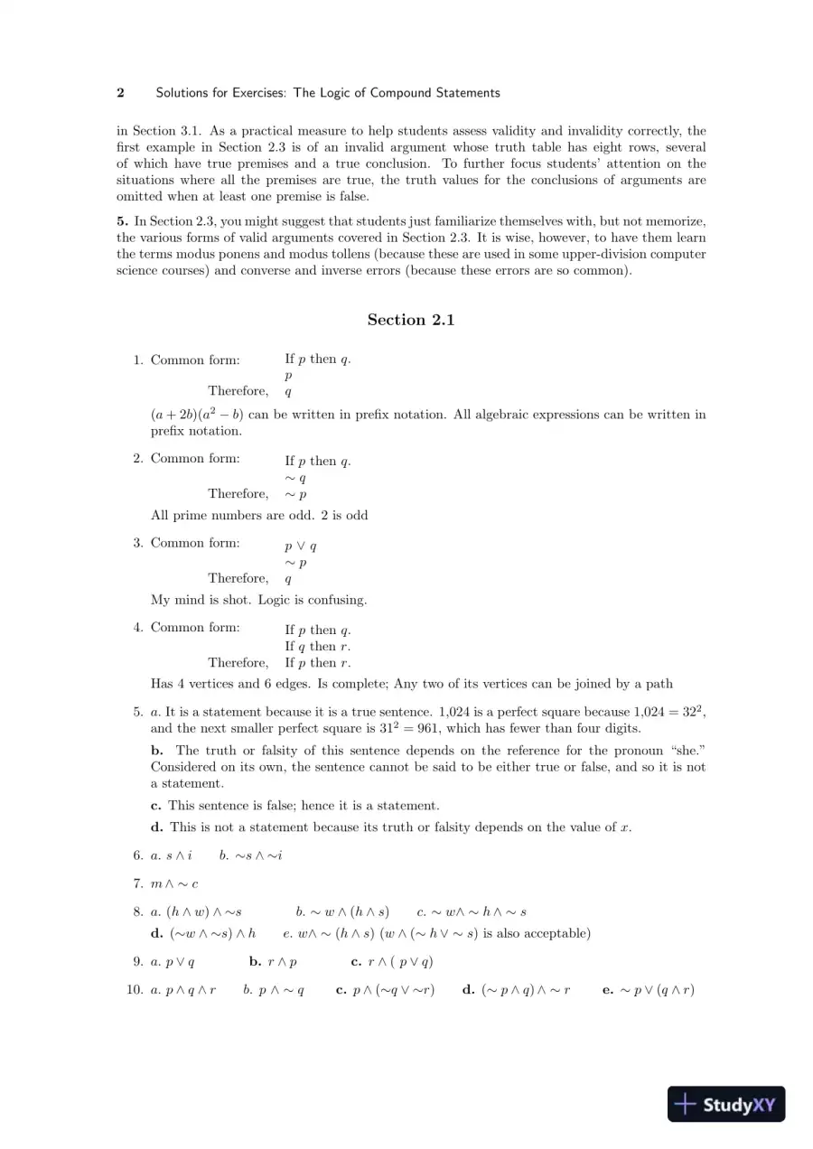 Solution Manual For Discrete Mathematics With Applications, 5th Edition, page 16