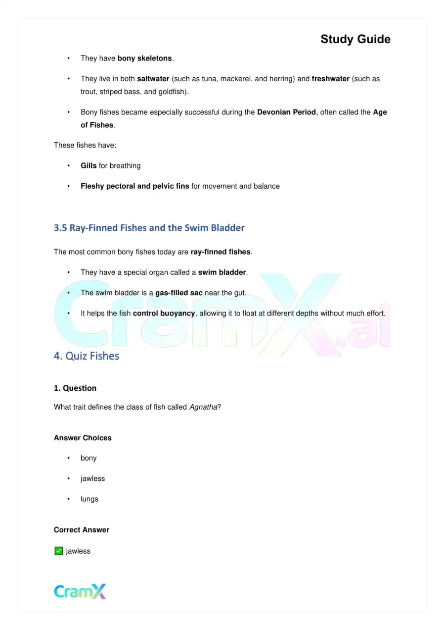 Biology - Animals Vertebrates, page 5