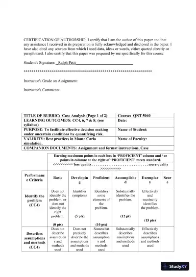 Forecasting Monthly Product Sales for Tech Tierra: A Comprehensive Analysis Using Time Series Methods Nova Southeastern University - Page 3 preview image