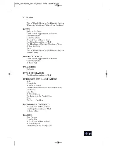 Backpack Literature: An Introduction to Fiction, Poetry, Drama, and Writing, 6th Edition Solution Manual - Page 12 preview image