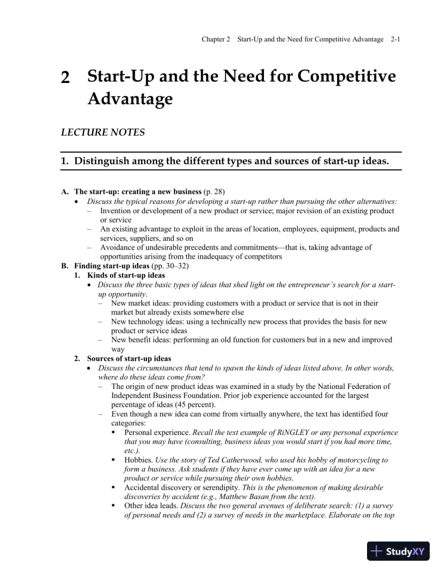Small Business Management, Sixth Canadian Edition Solution Manual, page 15