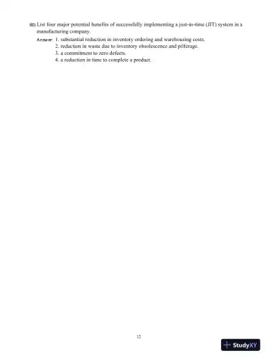 Introduction To Managerial Accounting, Fifth Canadian Edition Test Bank - Page 13 preview image