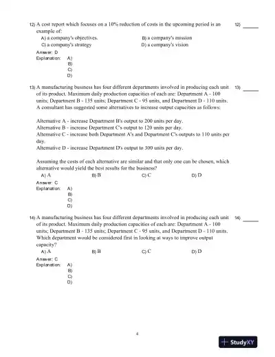 Introduction To Managerial Accounting, Fifth Canadian Edition Test Bank - Page 5 preview image
