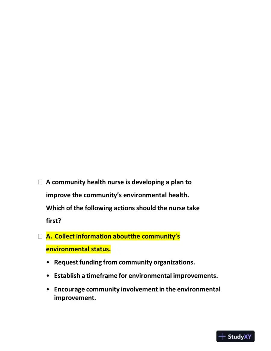 2023-2024 ATI RN Clinical Analysis Comprehensive Predictor Exam With Answers (173 Solved Questions), page 12