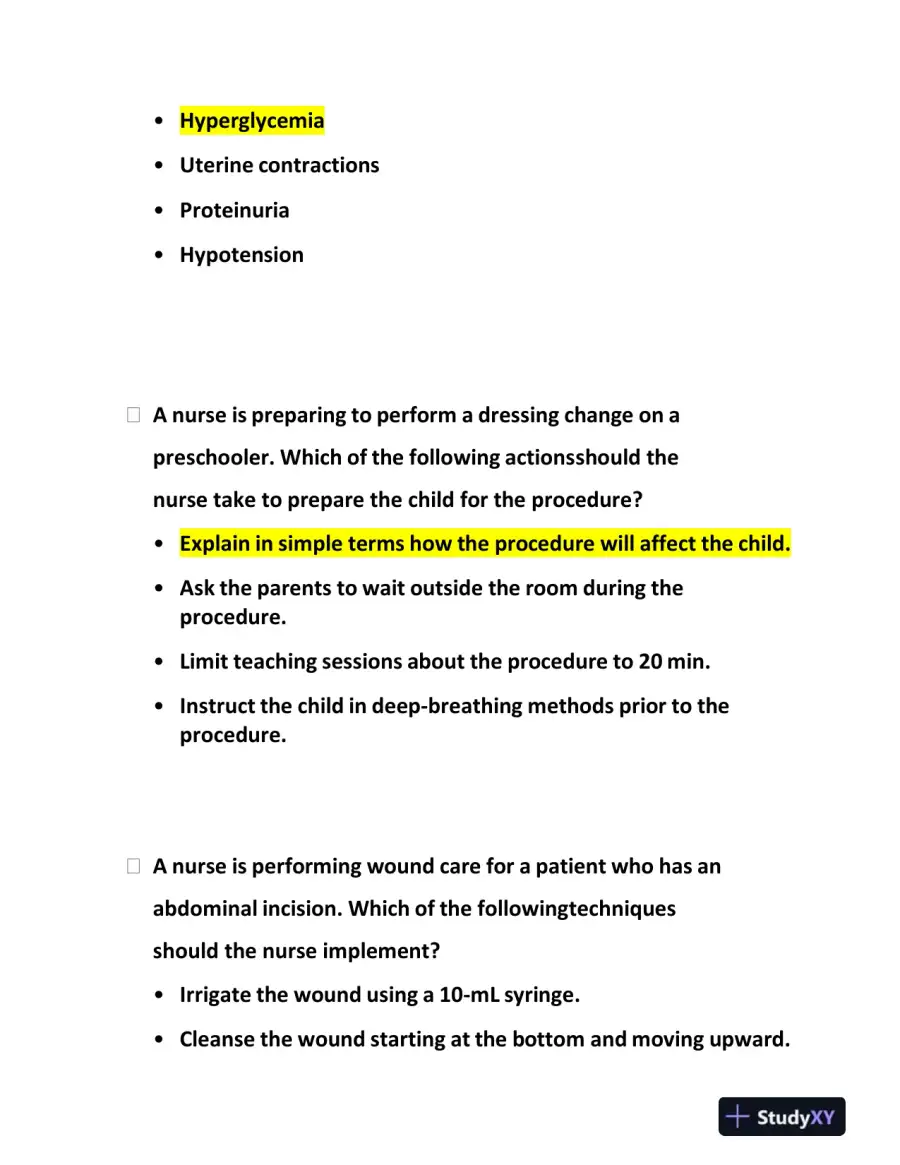 2023-2024 ATI RN Clinical Analysis Comprehensive Predictor Exam With Answers (173 Solved Questions), page 6