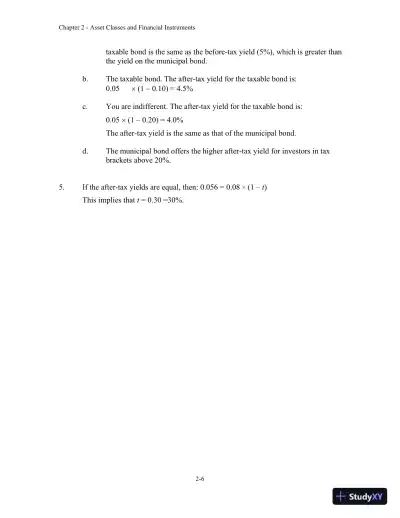 Solution Manual For Investments, 12th Edition - Page 13 preview image