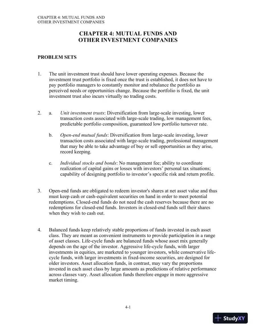 Solution Manual For Investments, 12th Edition, page 21