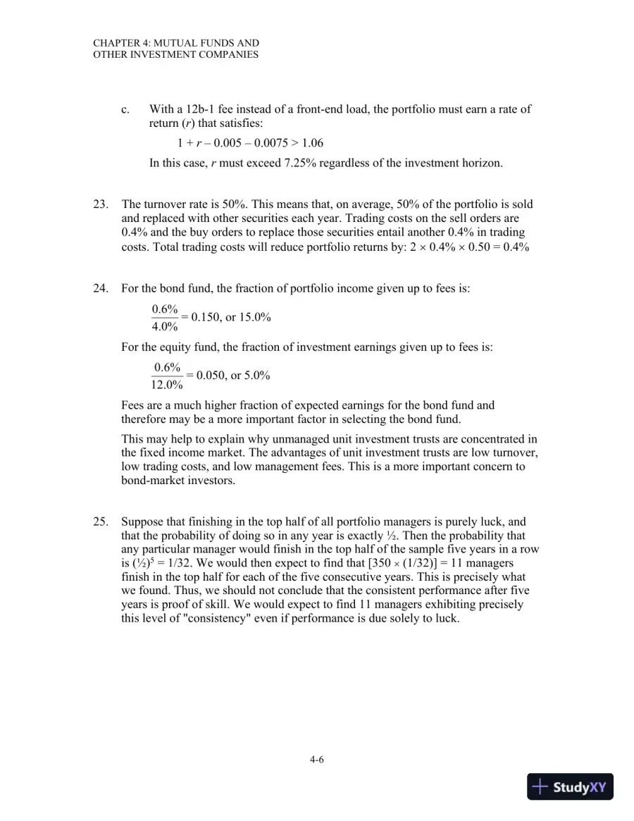 Solution Manual For Investments, 12th Edition, page 26