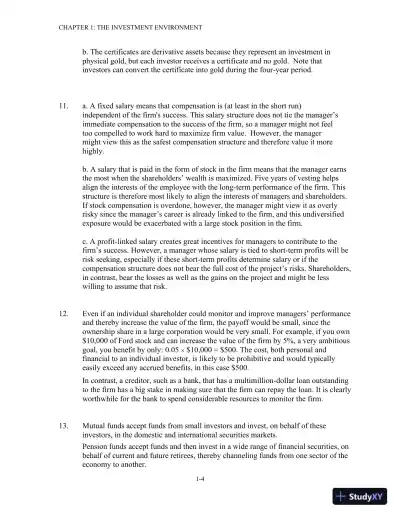 Solution Manual For Investments, 12th Edition - Page 5 preview image