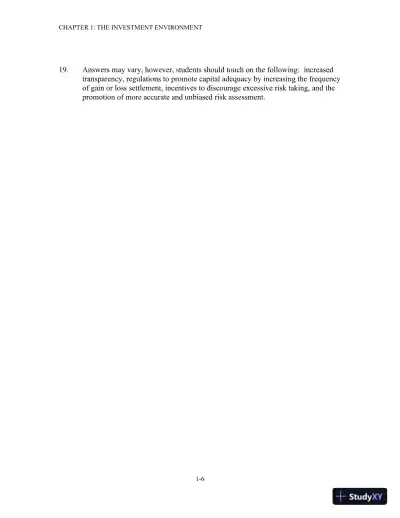 Solution Manual For Investments, 12th Edition - Page 7 preview image