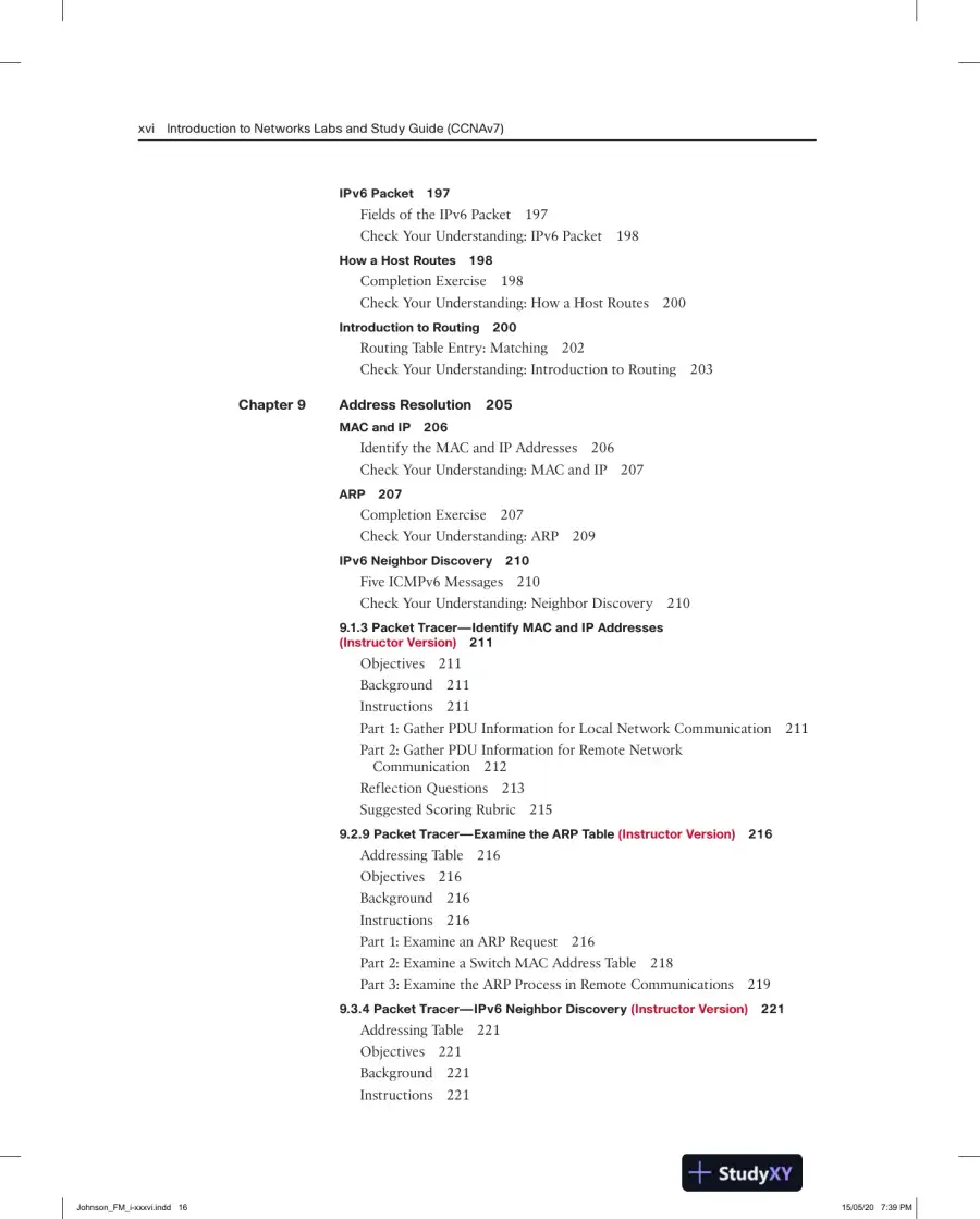 Solution Manual for Introduction to Networks Labs and Study Guide (CCNAv7), page 12