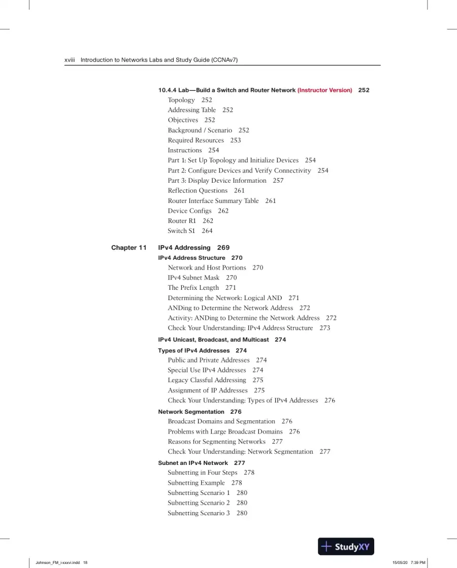 Solution Manual for Introduction to Networks Labs and Study Guide (CCNAv7), page 14