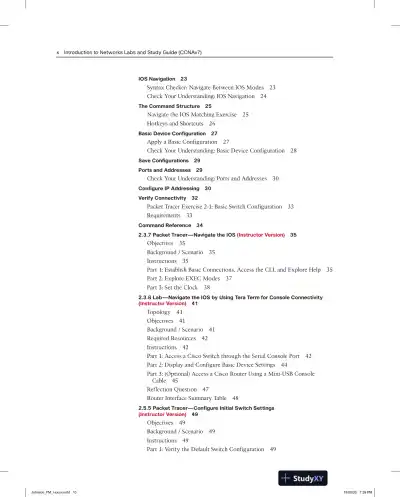 Solution Manual for Introduction to Networks Labs and Study Guide (CCNAv7) - Page 6 preview image