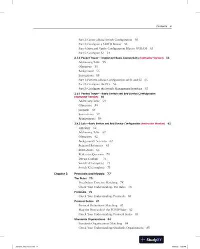 Solution Manual for Introduction to Networks Labs and Study Guide (CCNAv7) - Page 7 preview image