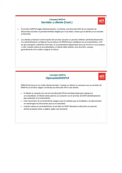 Modulo 7 DHCPv4 - Page 3 preview image