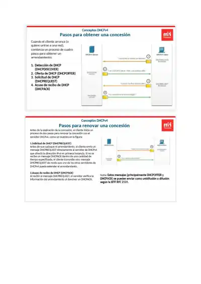 Modulo 7 DHCPv4 - Page 4 preview image