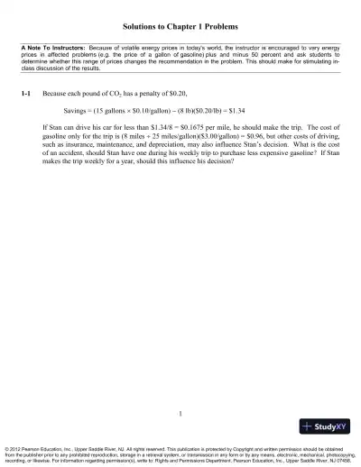 Solution Manual For Engineering Economy, 15th Edition - Page 3 preview image